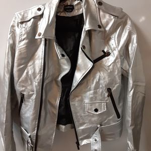 Bebe Metallic jacket